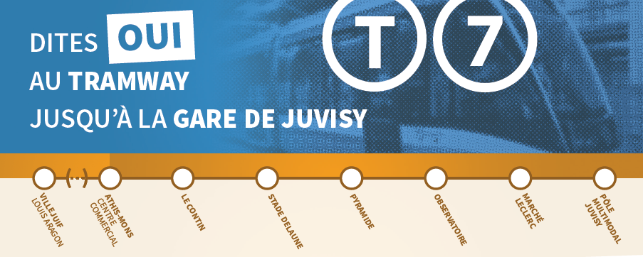 Le T7 pour Juvisy - Petitions24.net